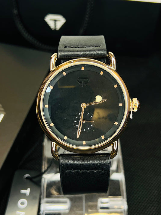Tomi T-037 Black Gold Watch
