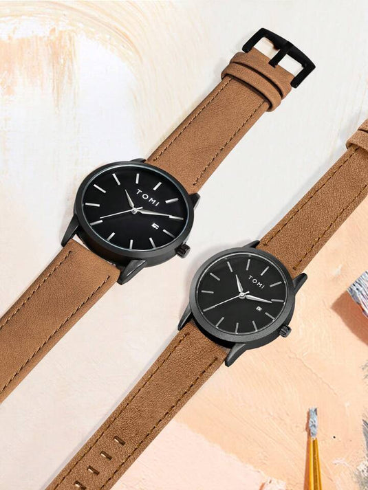 TOMI T-071 Couple Watch